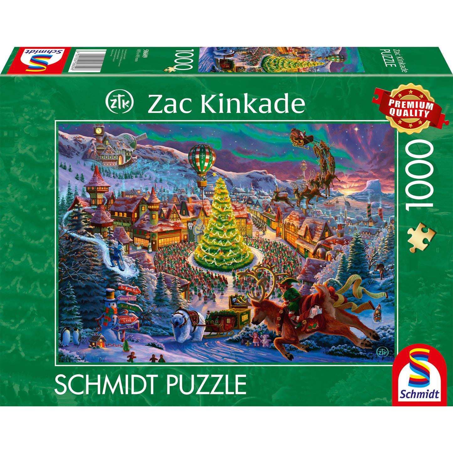 Zac Kinkade: Santas Nordpol, Puzzle