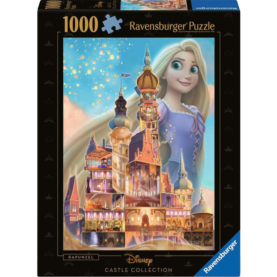 Ravensburger Puzzle Disney Castles: Rapunzel (1000 Teile)