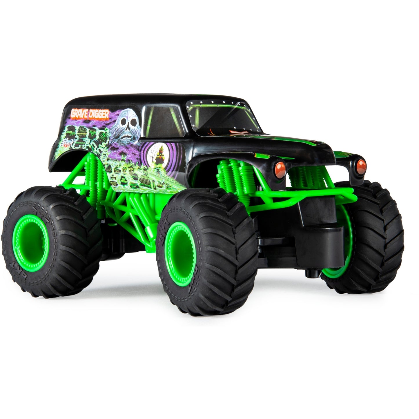 Spinmaster Monster Jam Grave Digger (schwarz/grün, 1:24)