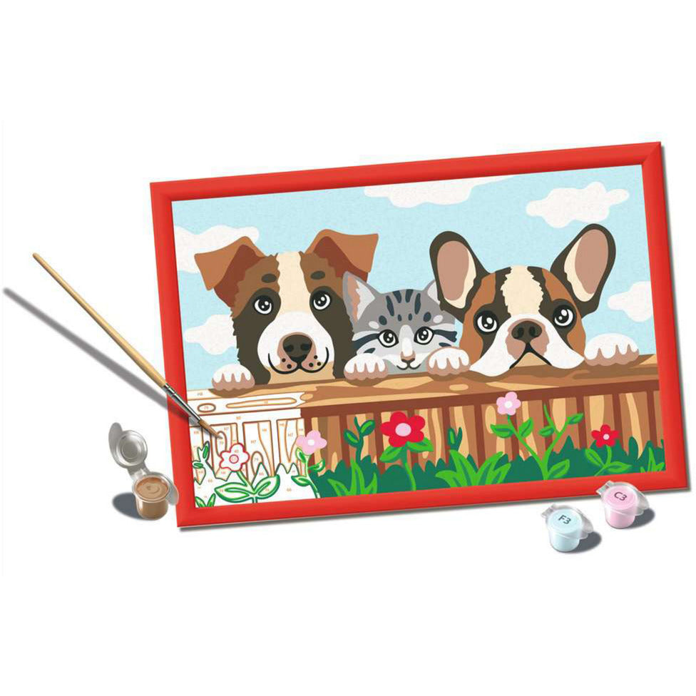 CreArt - Hunde und Katze, Malen