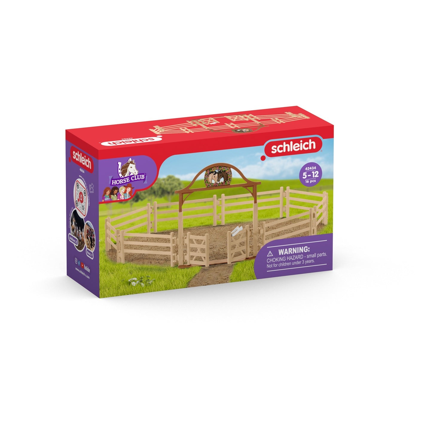 Schleich Horse Club Pferdekoppel mit Eingangstor