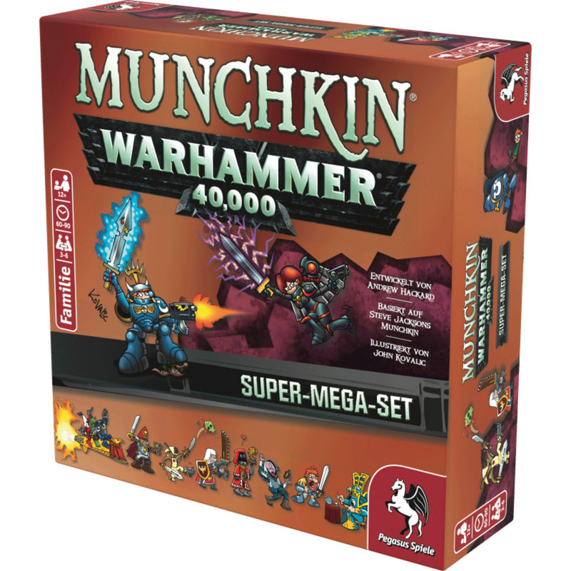 Munchkin Warhammer 40K Super Mega Set, Kartenspiel