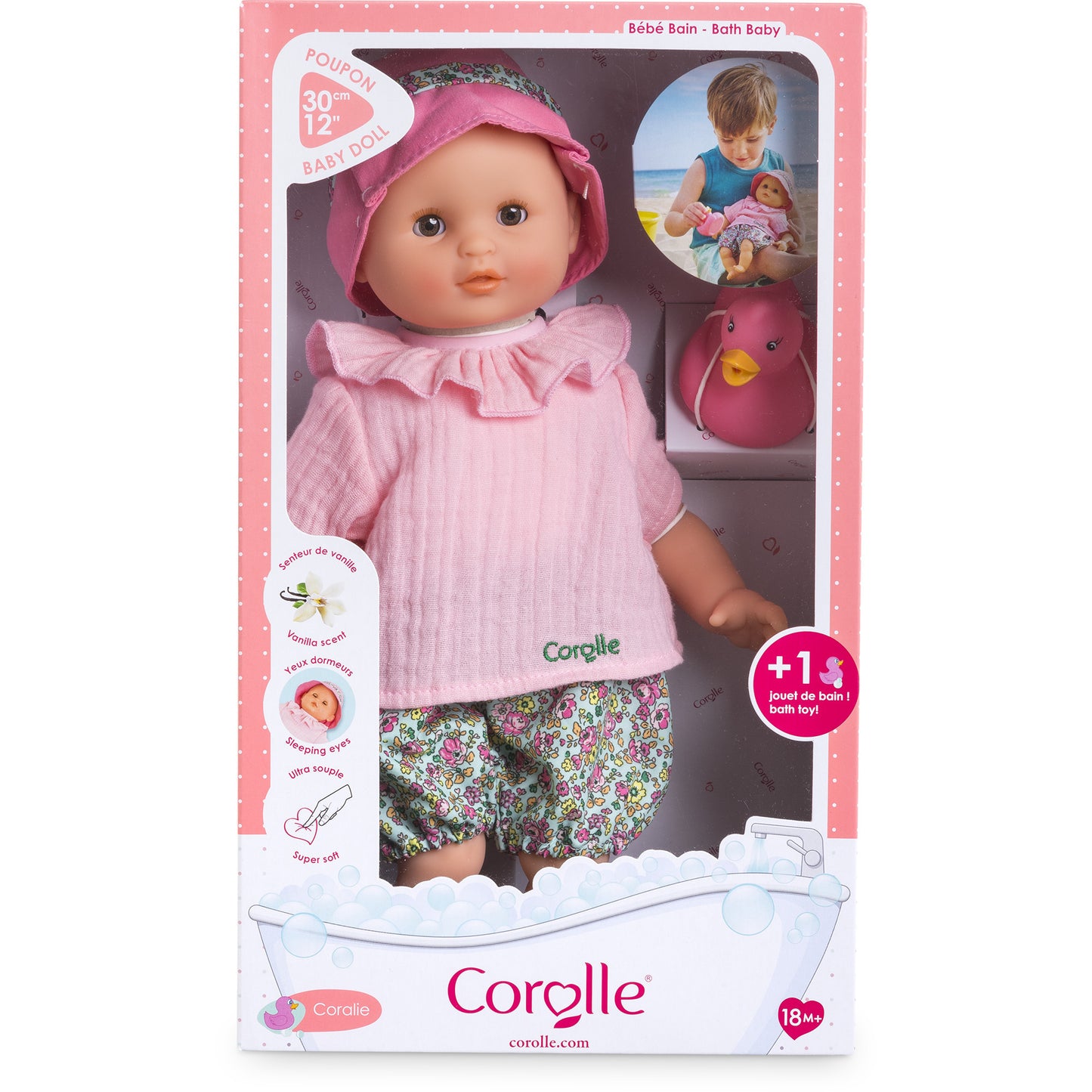 Mon Premier Poupon Badebaby Coralie, Puppe