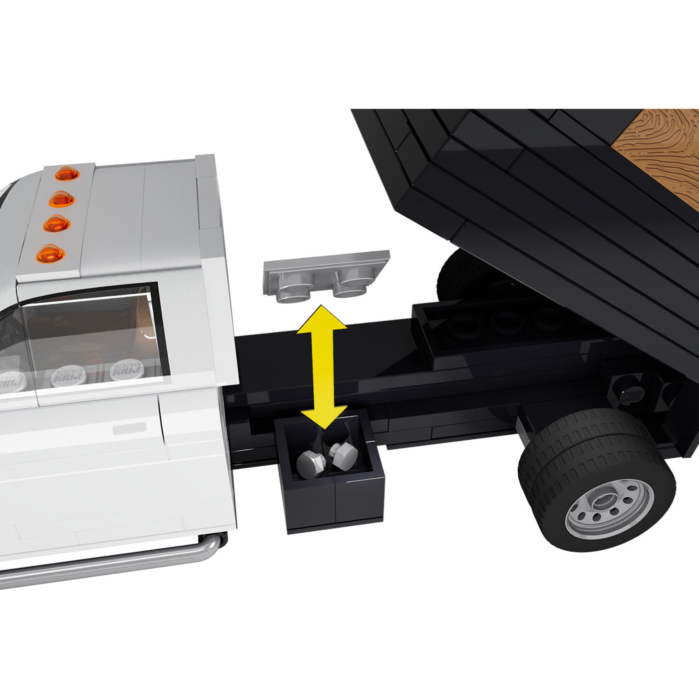 RAM 3500 Dump Truck, Konstruktionsspielzeug