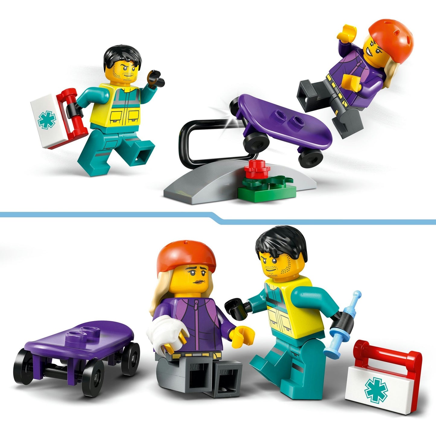60451 City Rettungswagen, Konstruktionsspielzeug