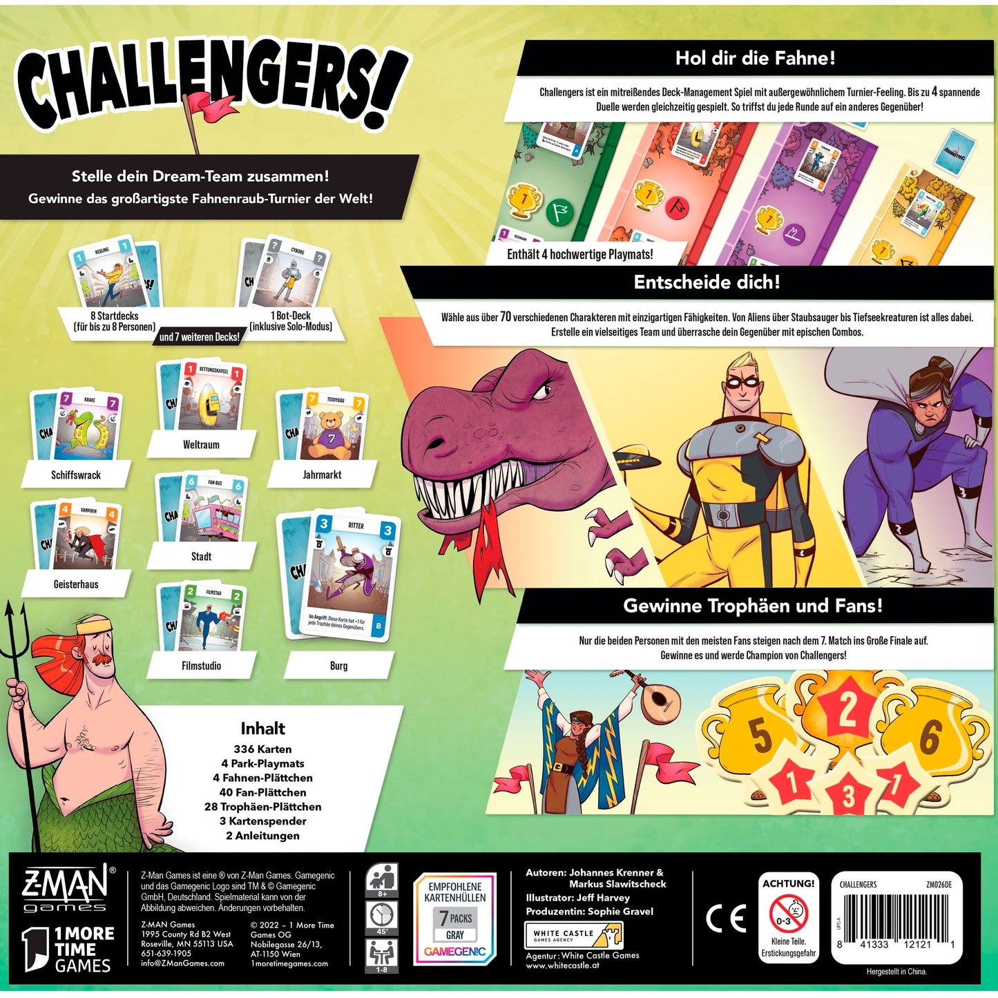 Asmodee Challengers!, Kartenspiel