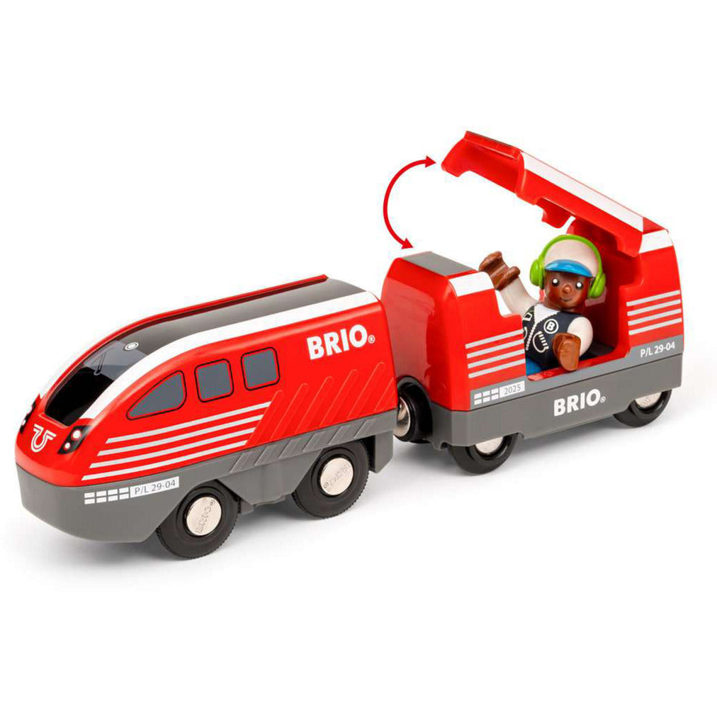 World - Zugset mit Rückziehmotor, Spielfahrzeug