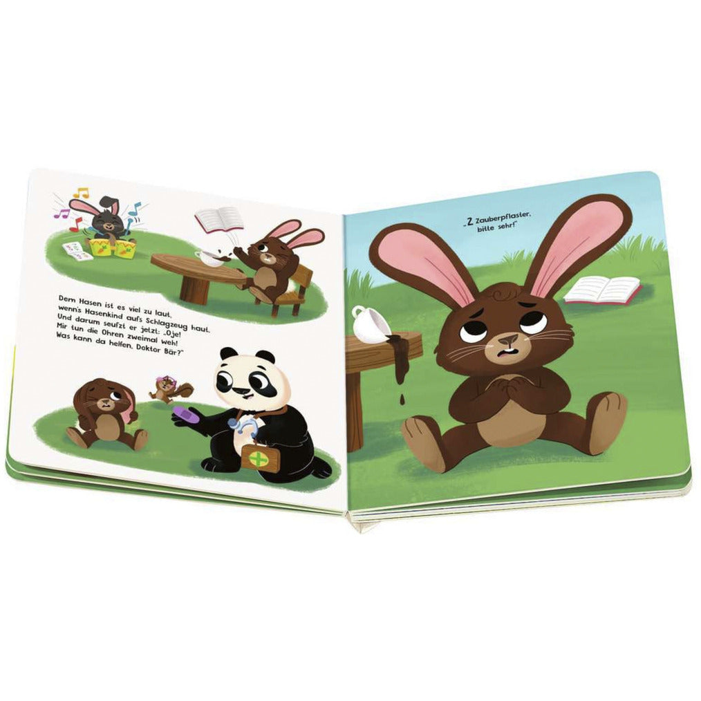 play+ Pflaster her, sagt Doktor Bär, Lernbuch