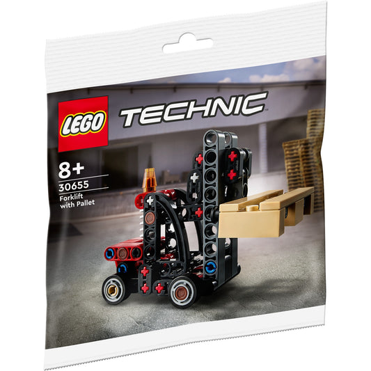 LEGO 30655 Technic Gabelstapler mit Palette, Konstruktionsspielzeug