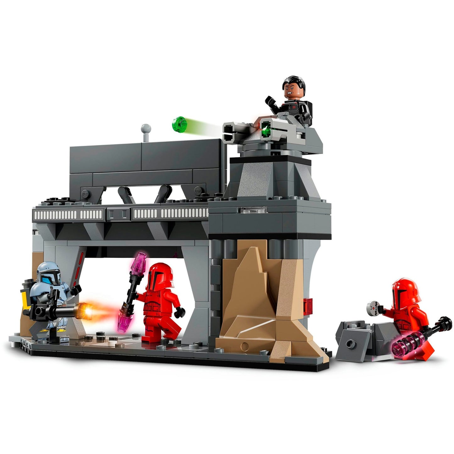 LEGO 75386 Star Wars Duell zwischen Paz Vizsla und Moff Gideon, Konstruktionsspielzeug