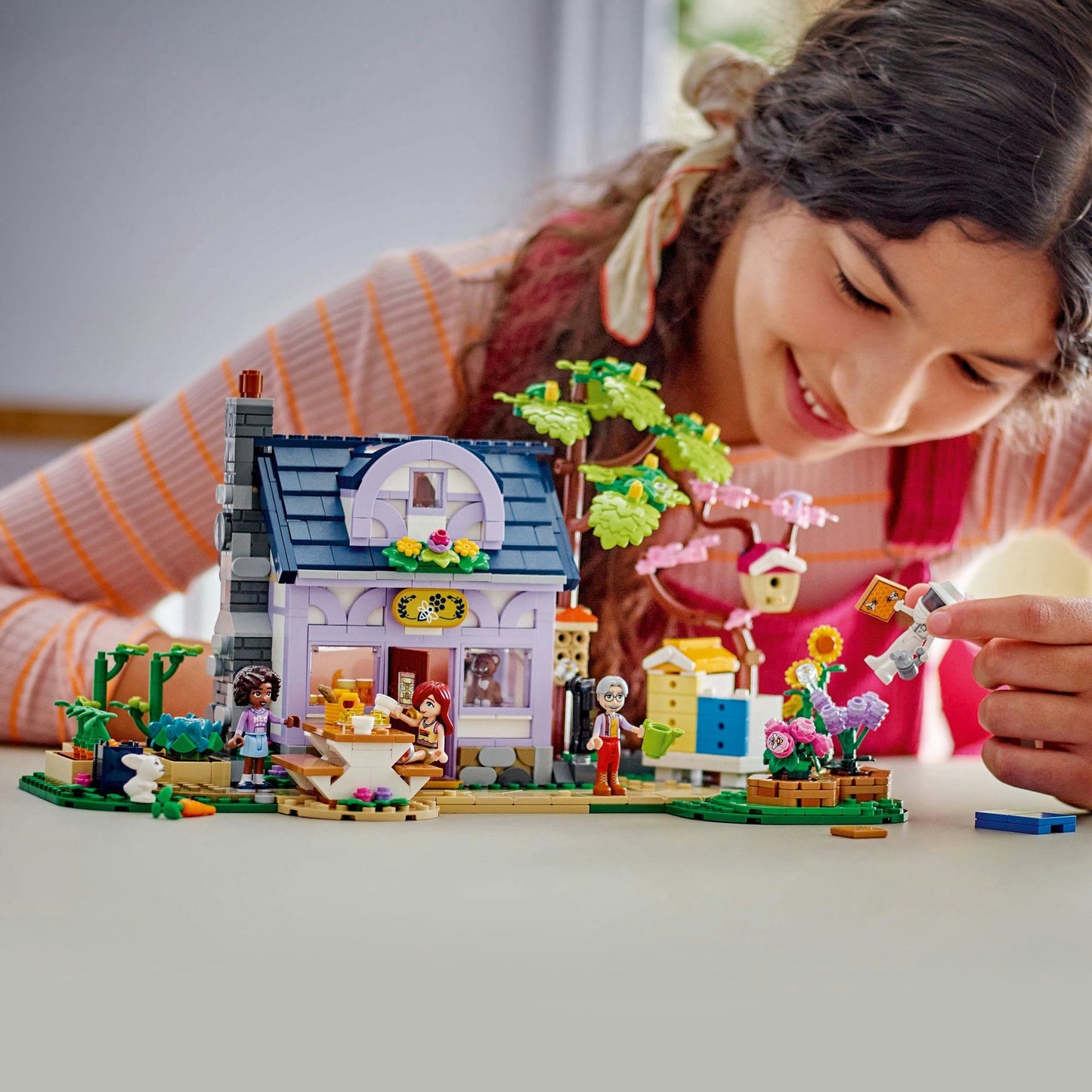 42669 Friends Haus und Blumengarten der Imker, Konstruktionsspielzeug