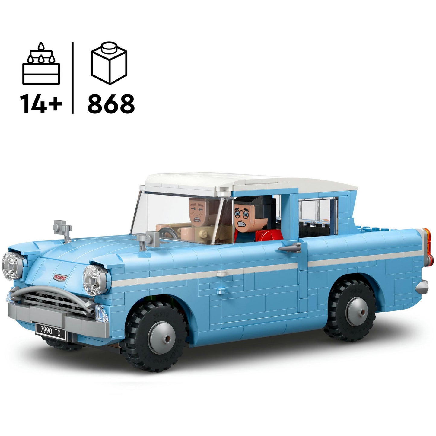 76470 Harry Potter Fliegender Ford Anglia, Konstruktionsspielzeug