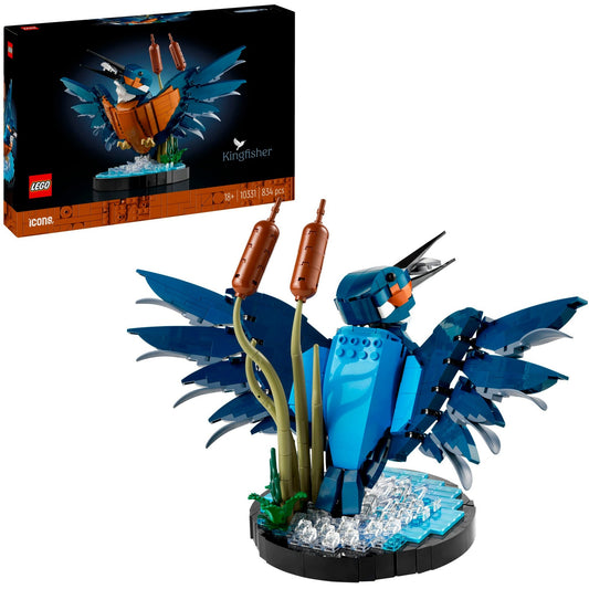 LEGO 10331 Icons Eisvogel, Konstruktionsspielzeug