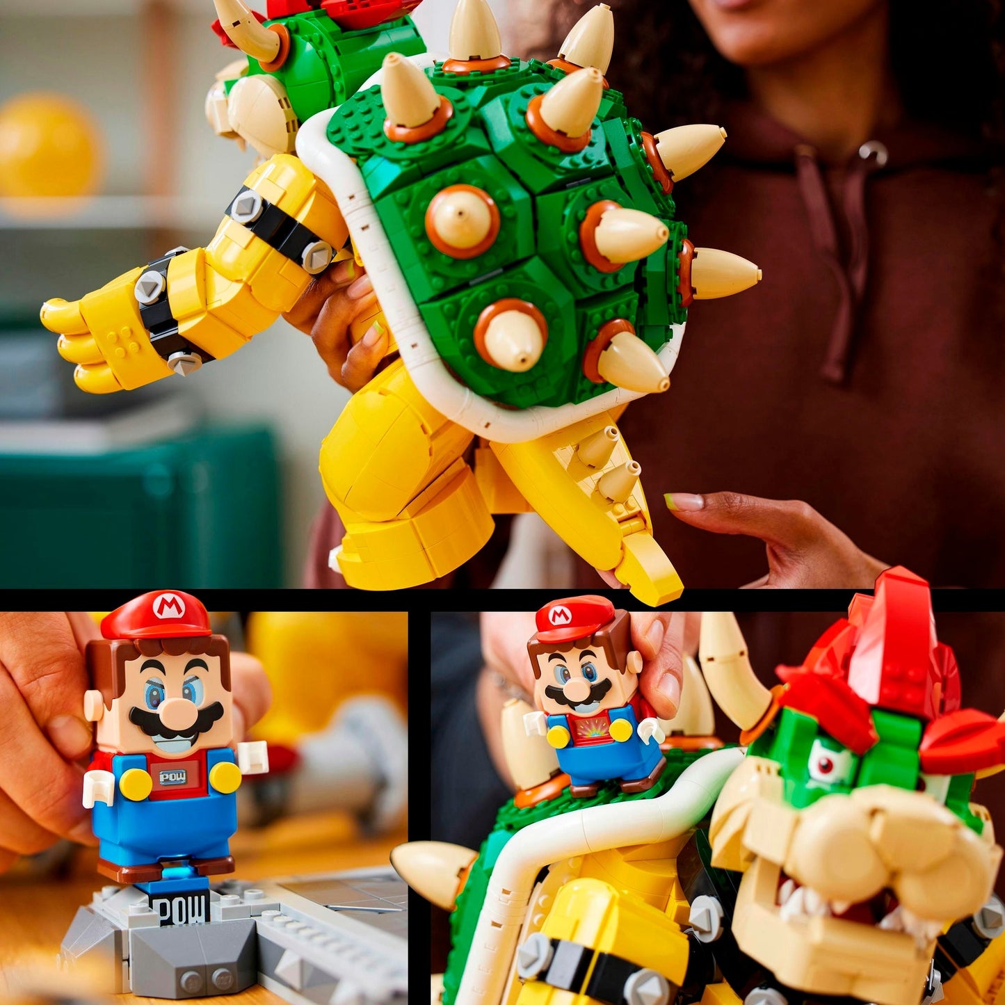 LEGO 71411 Super Mario - Der mächtige Bowser, Konstruktionsspielzeug