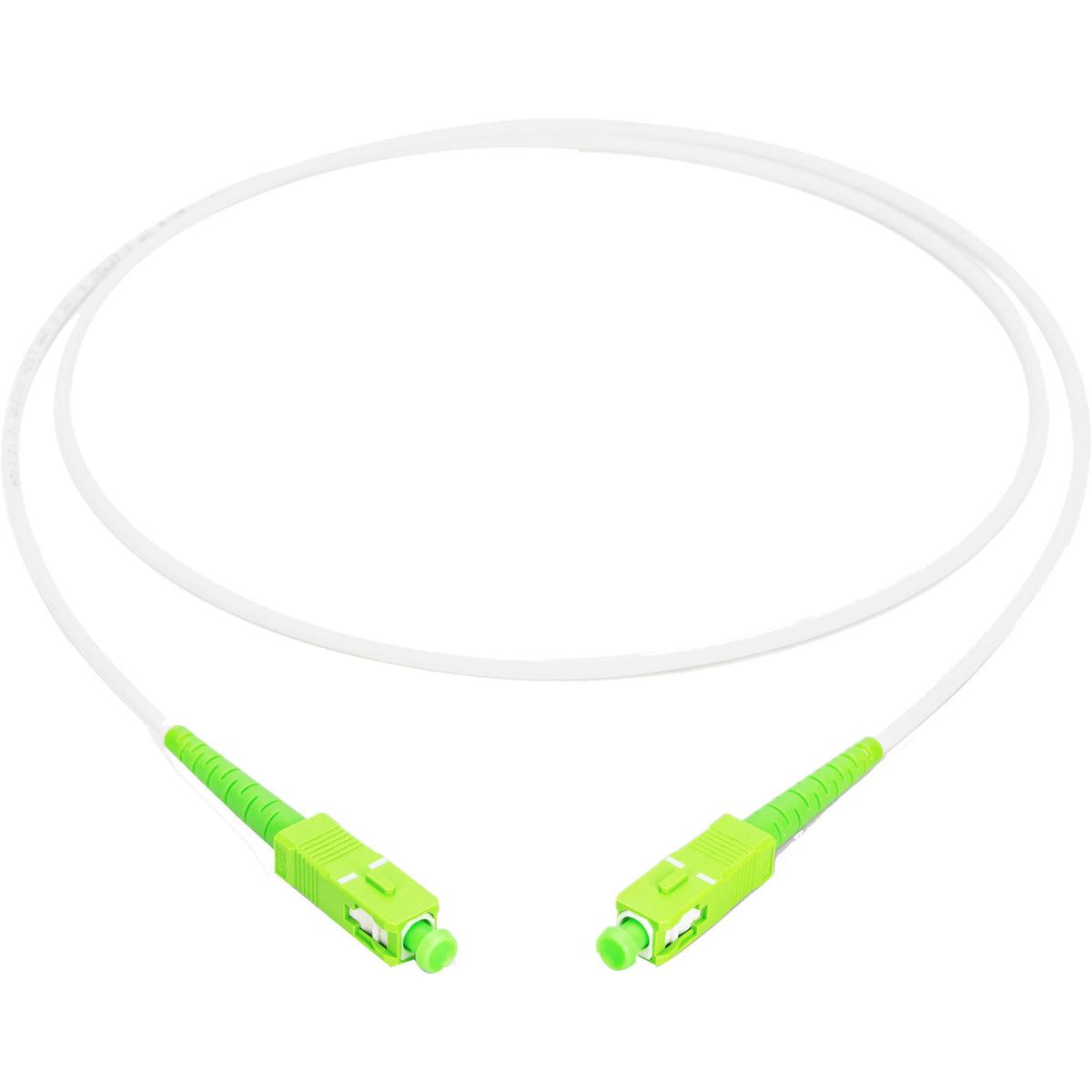 Glasfaser-Simplex-Patchkabel, stahlarmiert, Singlemode, SC/APC > SC/APC