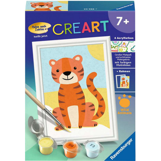 CreArt - Kleiner Tiger, Malen