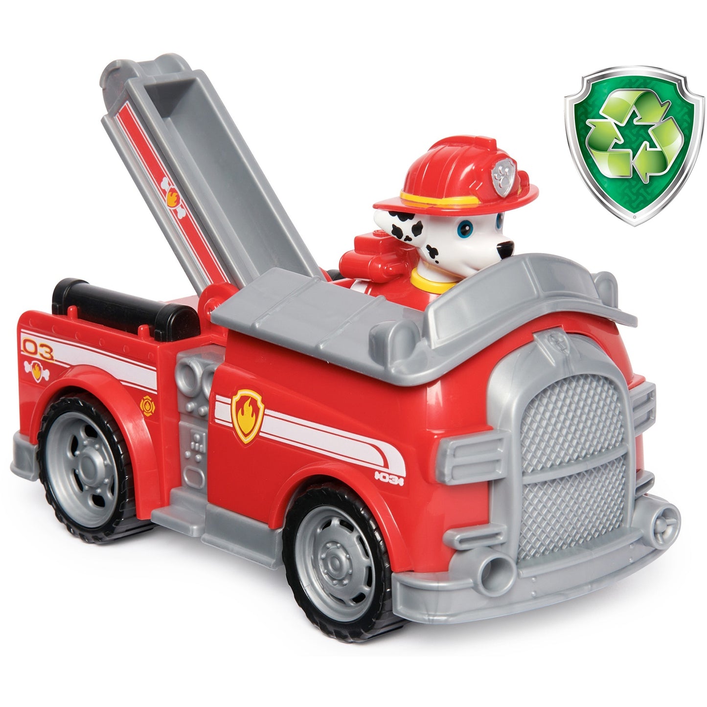 Spinmaster Paw Patrol - Feuerwehr-Auto mit Marshall-Figur (rot)