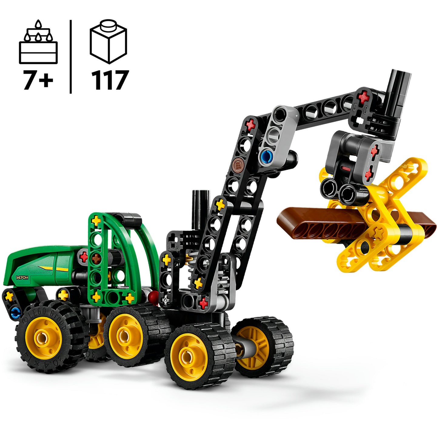 42218 Technic John Deere 1470H Rad-Harvester, Konstruktionsspielzeug