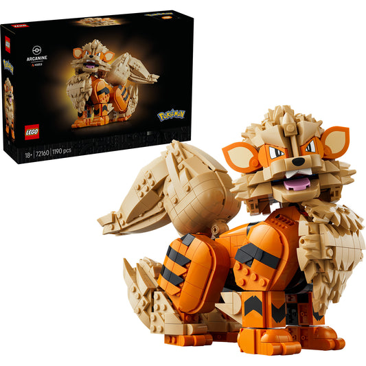 72160 Pokémon Arkani, Konstruktionsspielzeug