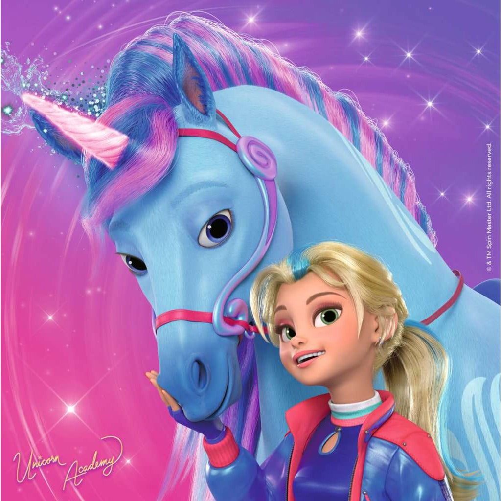 Kinderpuzzle Unicorn Academy - Magie und Freundschaft