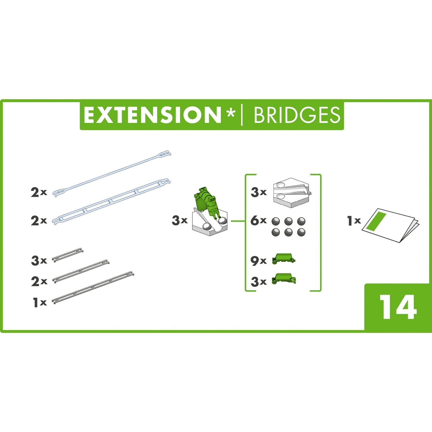 Ravensburger GraviTrax Extension Bridges, Bahn