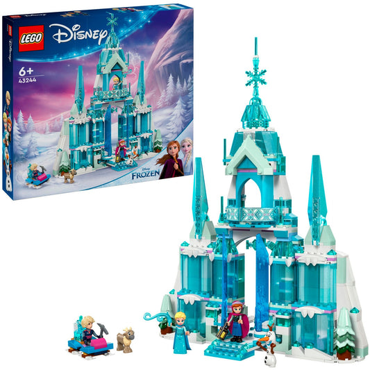 LEGO 43244 Disney Princess Elsas Winterpalast, Konstruktionsspielzeug