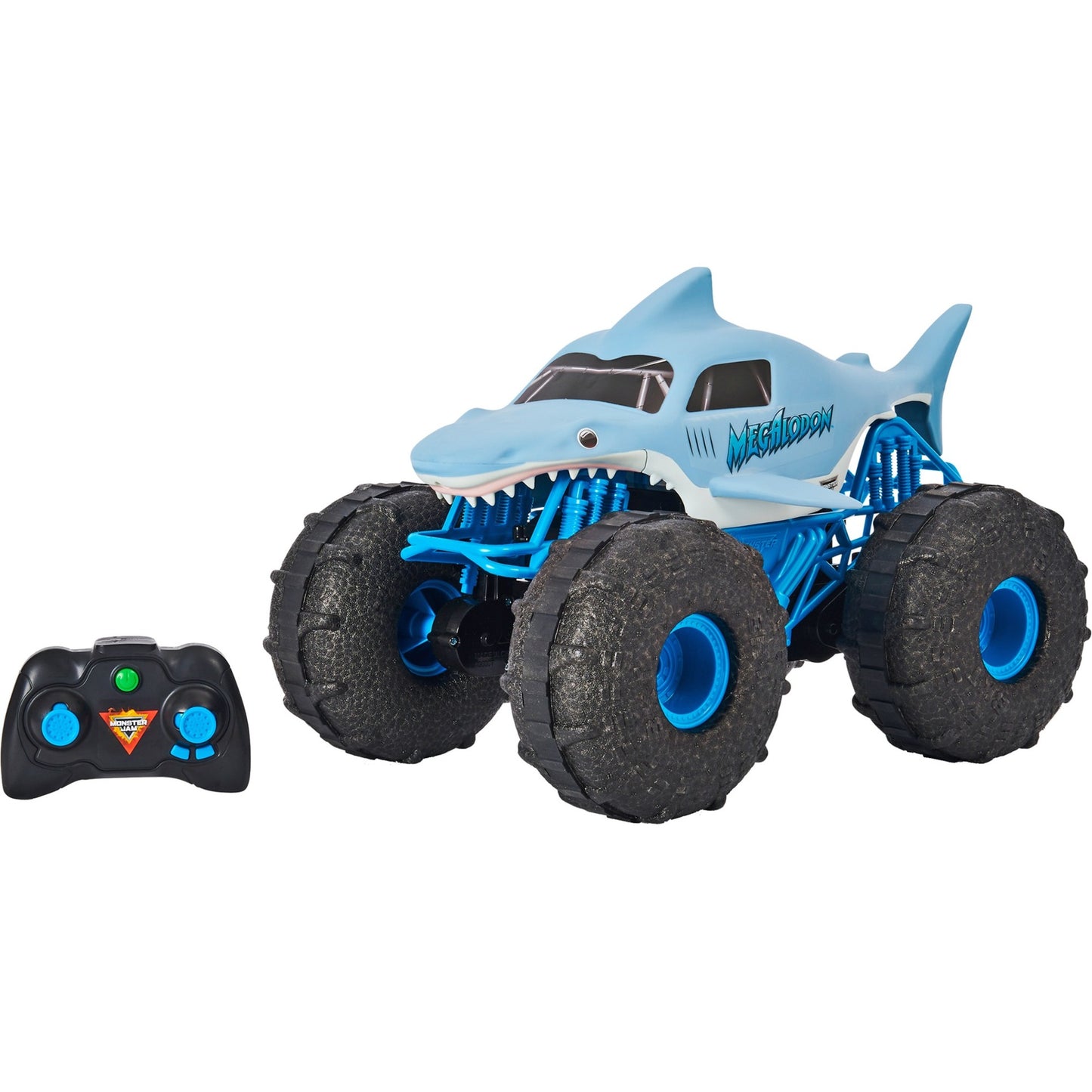 Spinmaster Monster Jam Megalodon Storm (hellblau, 1:15)