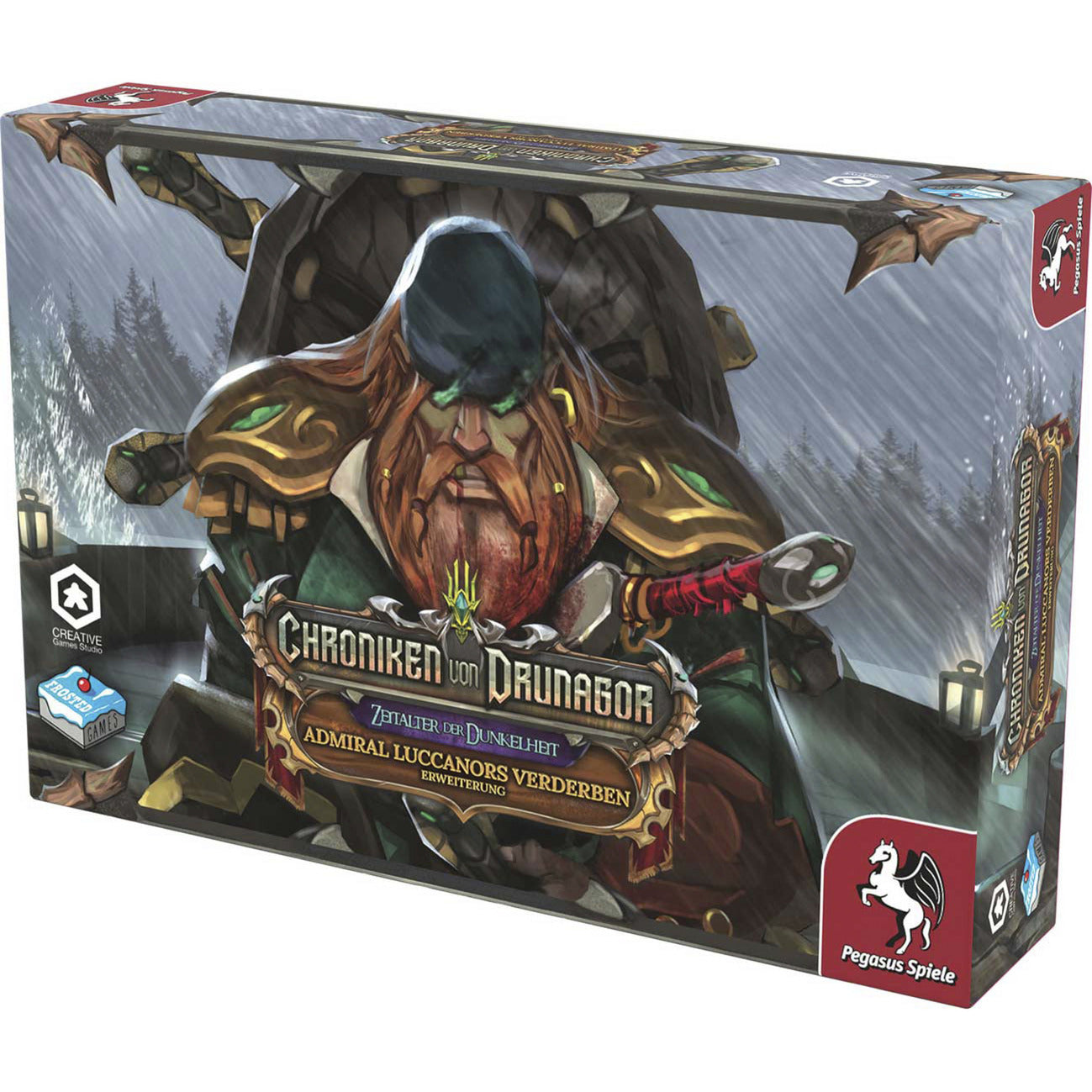 Frosted Games Chroniken von Drunagor: Admiral Luccanors Verderben, Brettspiel