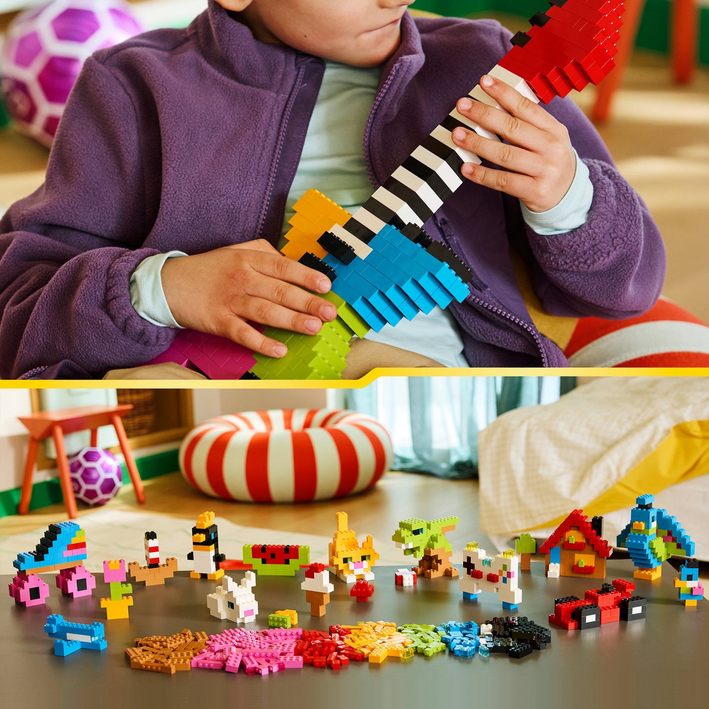 11045 Classic Kreative Bunte Steine, Konstruktionsspielzeug