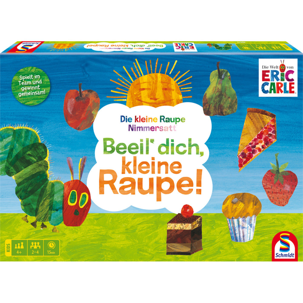 Die kleine Raupe Nimmersatt: Beeil dich, kleine Raupe!, Brettspiel
