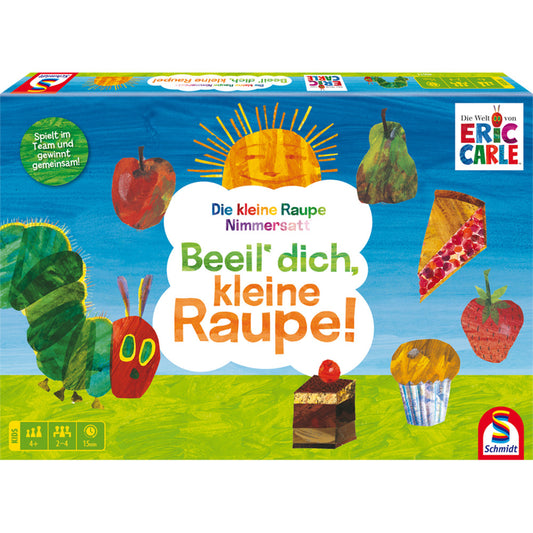 Die kleine Raupe Nimmersatt: Beeil dich, kleine Raupe!, Brettspiel