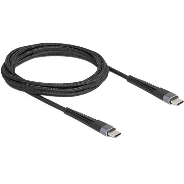 USB 2.0 Kabel, USB-C Stecker > USB-C Stecker mit verlängertem Knickschutz