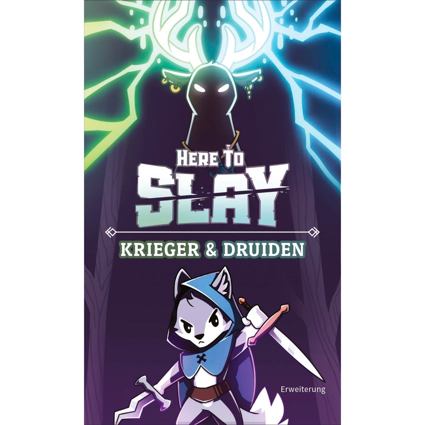 Asmodee Here to Slay - Krieger & Druiden, Kartenspiel