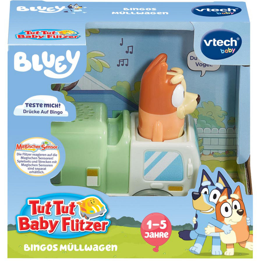 Tut Tut Baby Flitzer - Bingos Müllwagen, Spielfahrzeug