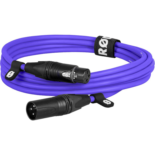 Premium XLR-Kabel XLR3M-PU purple