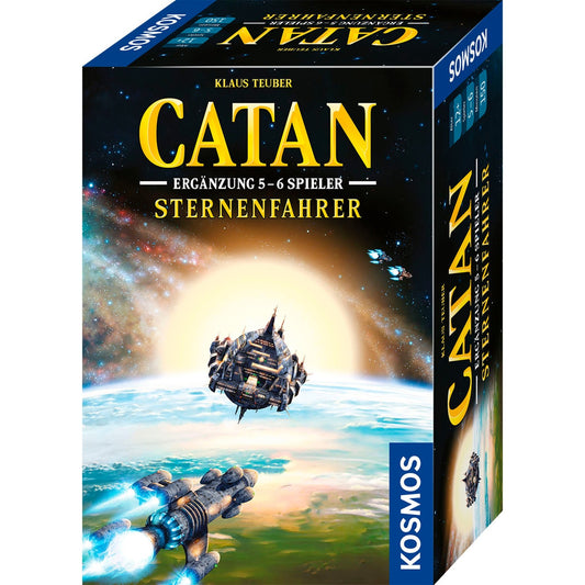 KOSMOS CATAN - Sternenfahrer Ergänzung für 5-6 Spieler, Brettspiel