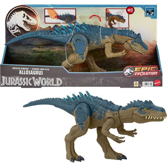 Mattel Jurassic World Ruthless Rampage Allosaurus