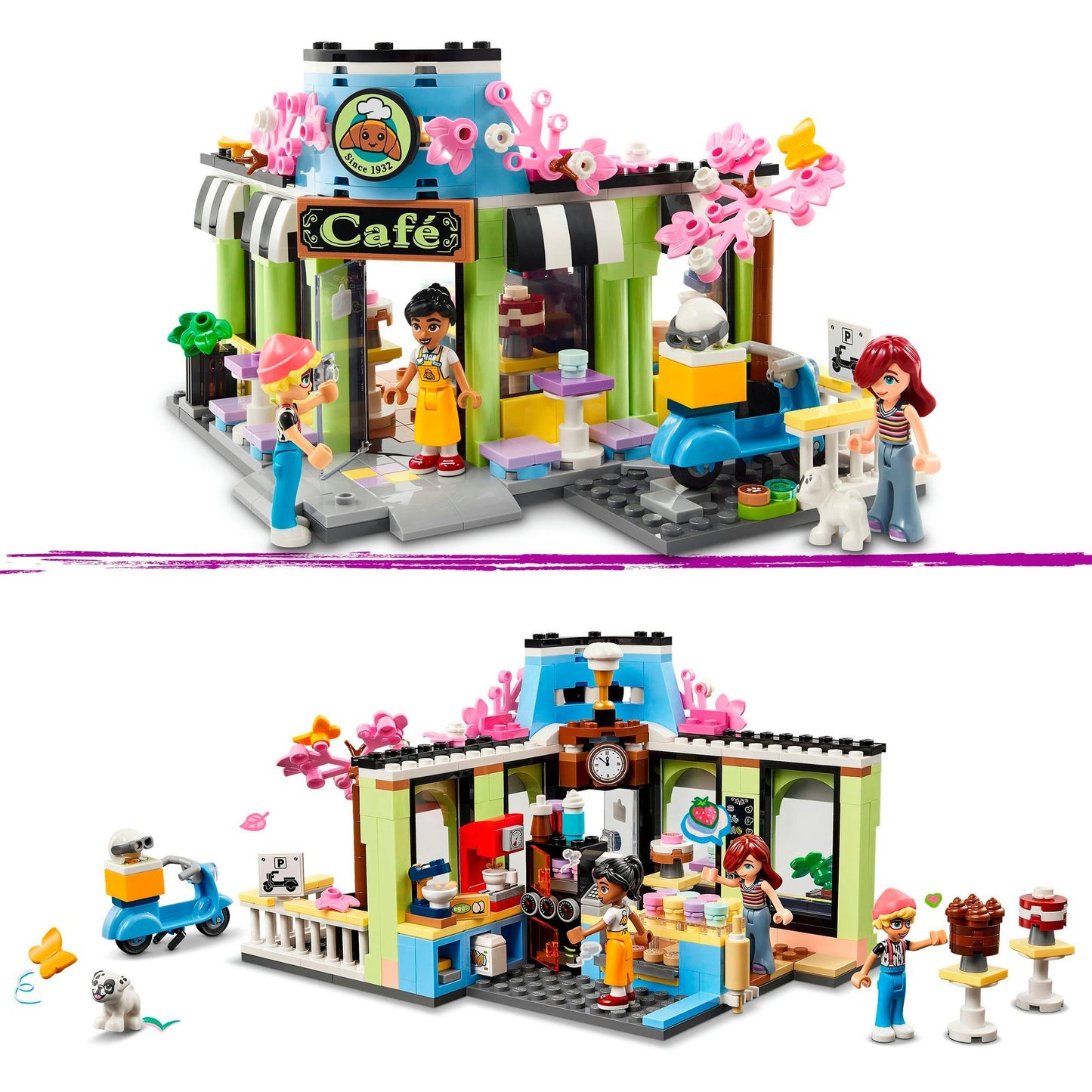 LEGO 42618 Friends Heartlake City Café, Konstruktionsspielzeug