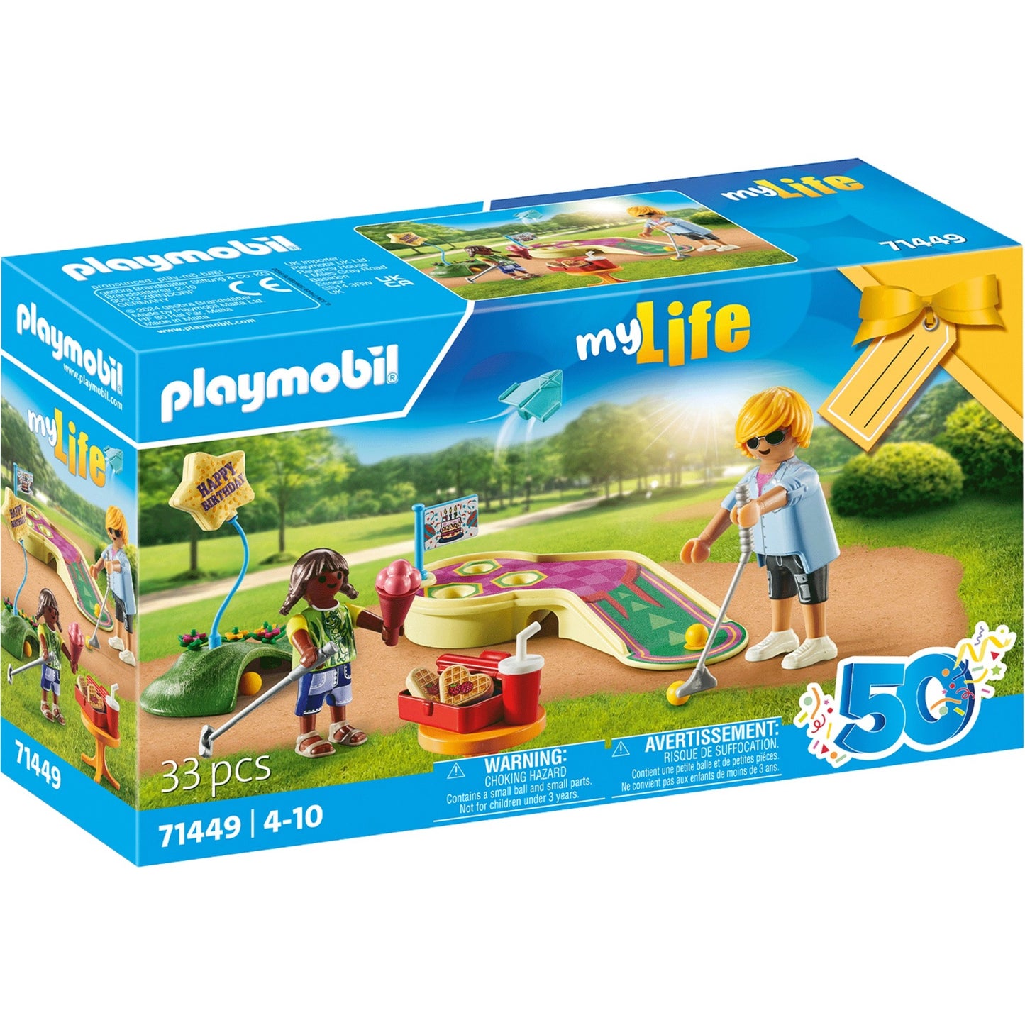 PLAYMOBIL 71449 City Life Minigolf, Konstruktionsspielzeug