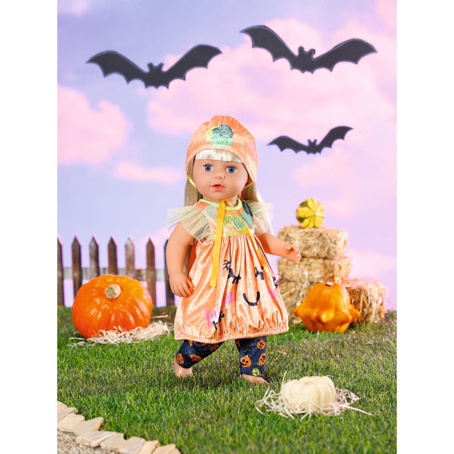 ZAPF Creation BABY born® Halloween Kürbiskleid (43 cm)