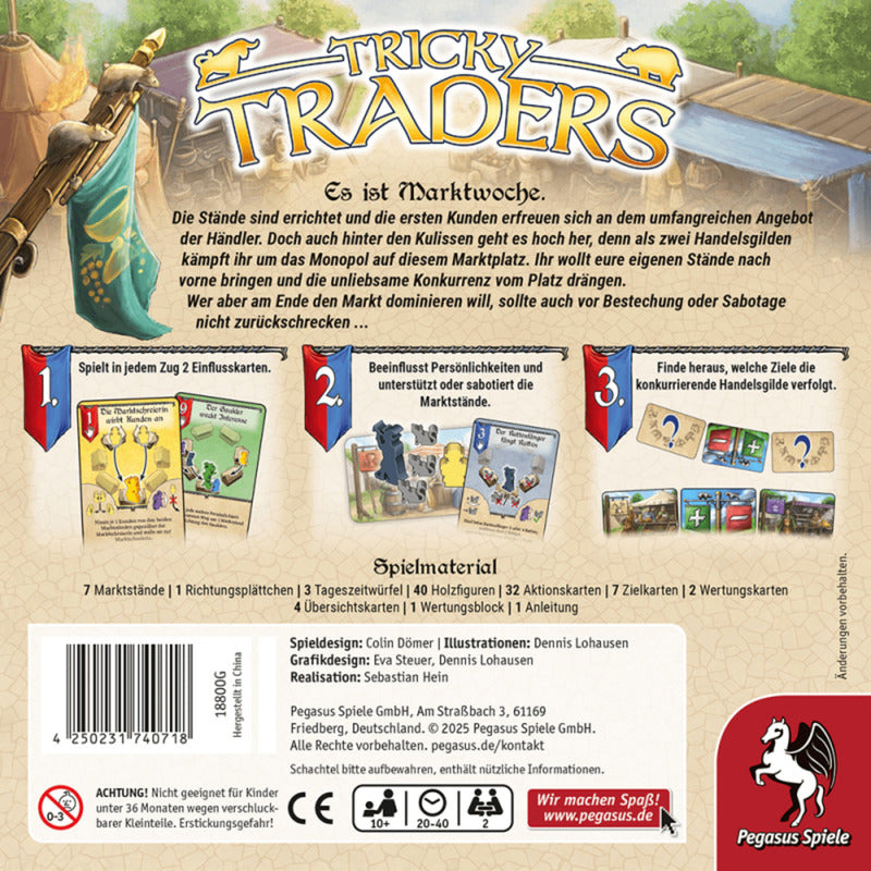 Tricky Traders, Brettspiel