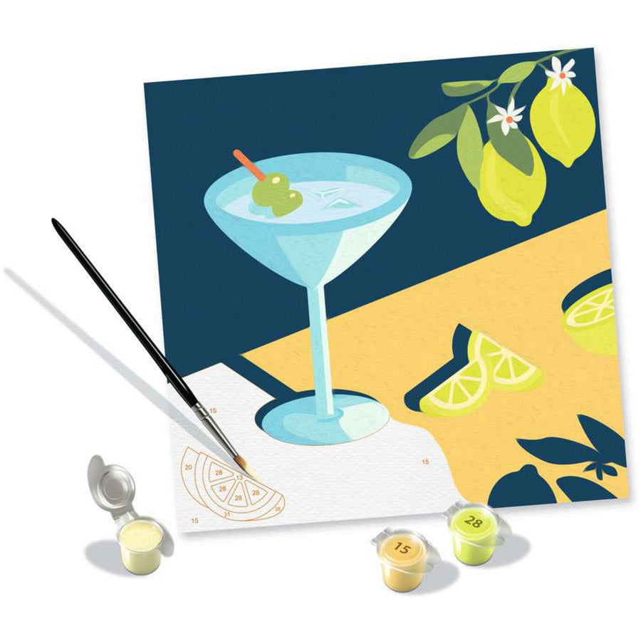 CreArt - Mocktail Zitrone, Malen