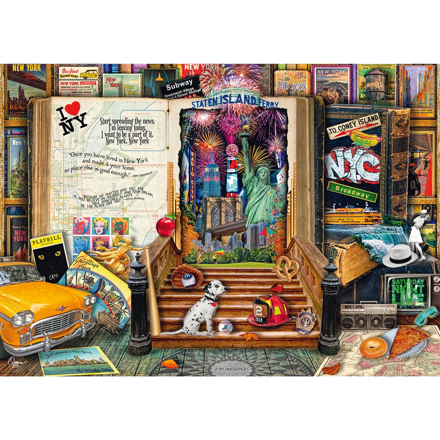 Aimee Stewart: Erinnerungen an New York, Puzzle