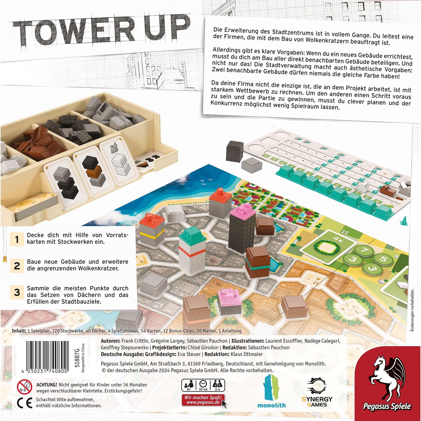 Tower Up, Brettspiel