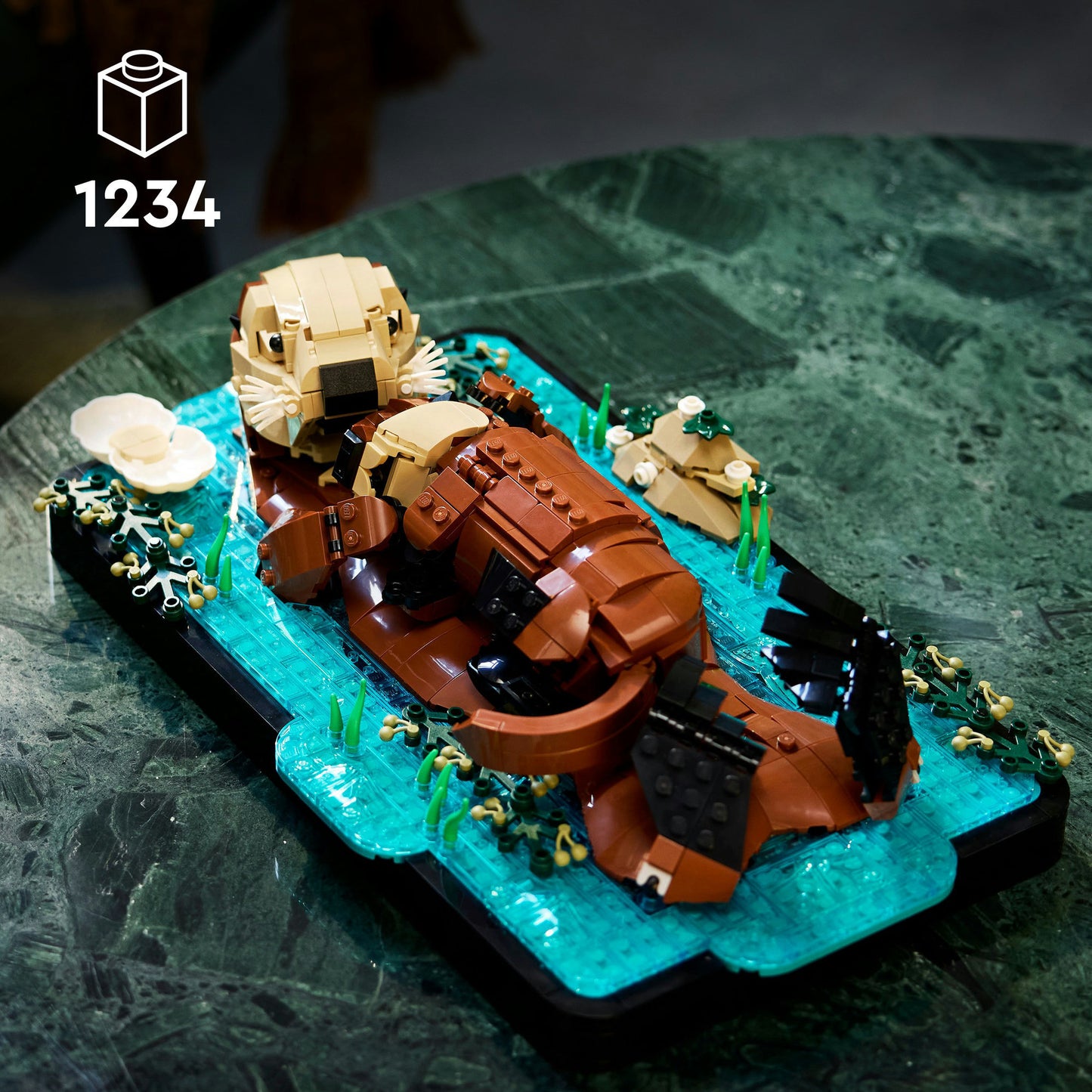 21366 Ideas Schwimmende Otter, Konstruktionsspielzeug