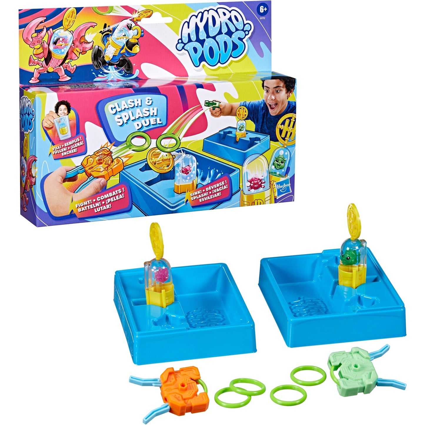 Hasbro Hydro Pods Clash & Splash Duell