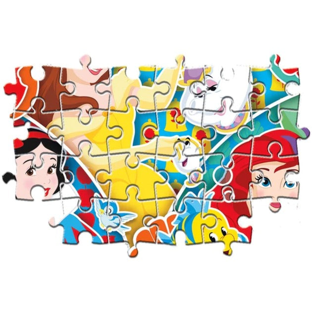 Clementoni Kinderpuzzle Supercolor - Disney Prinzessinnen (2x 20 Teile)