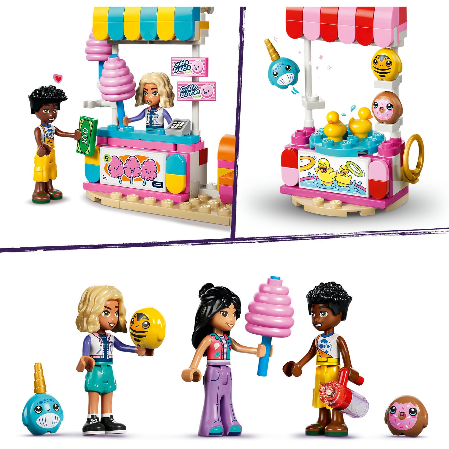 42700 Friends Cupcake-Riesenrad, Konstruktionsspielzeug