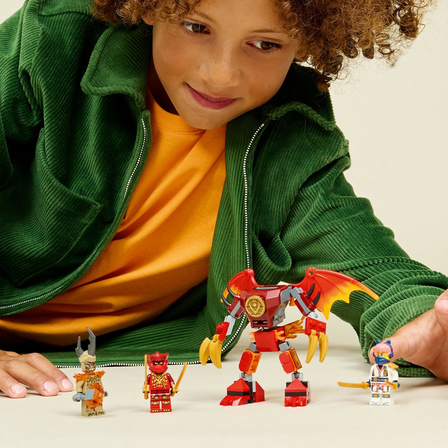 71851 Ninjago Kais Drachen-Mech Battle Set, Konstruktionsspielzeug