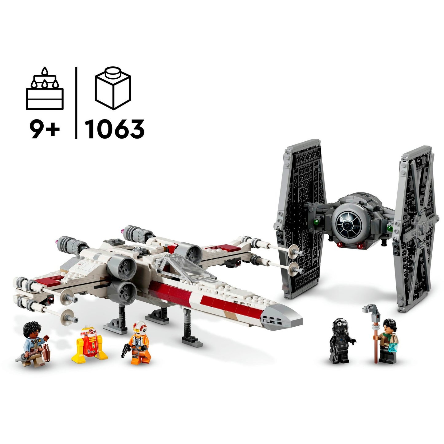 LEGO 75393 Star Wars Mashup aus TIE Fighter & X-Wing